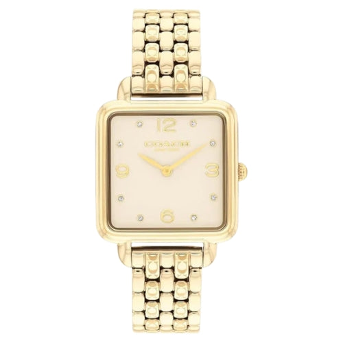 Coach Cass Champagne Dial Quartz Women's Watch - 14504495