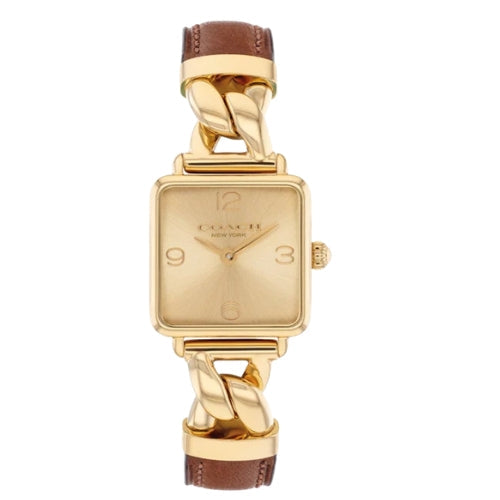 Coach Sunray Dial Stainless Steel Ladies Watch - 14504555