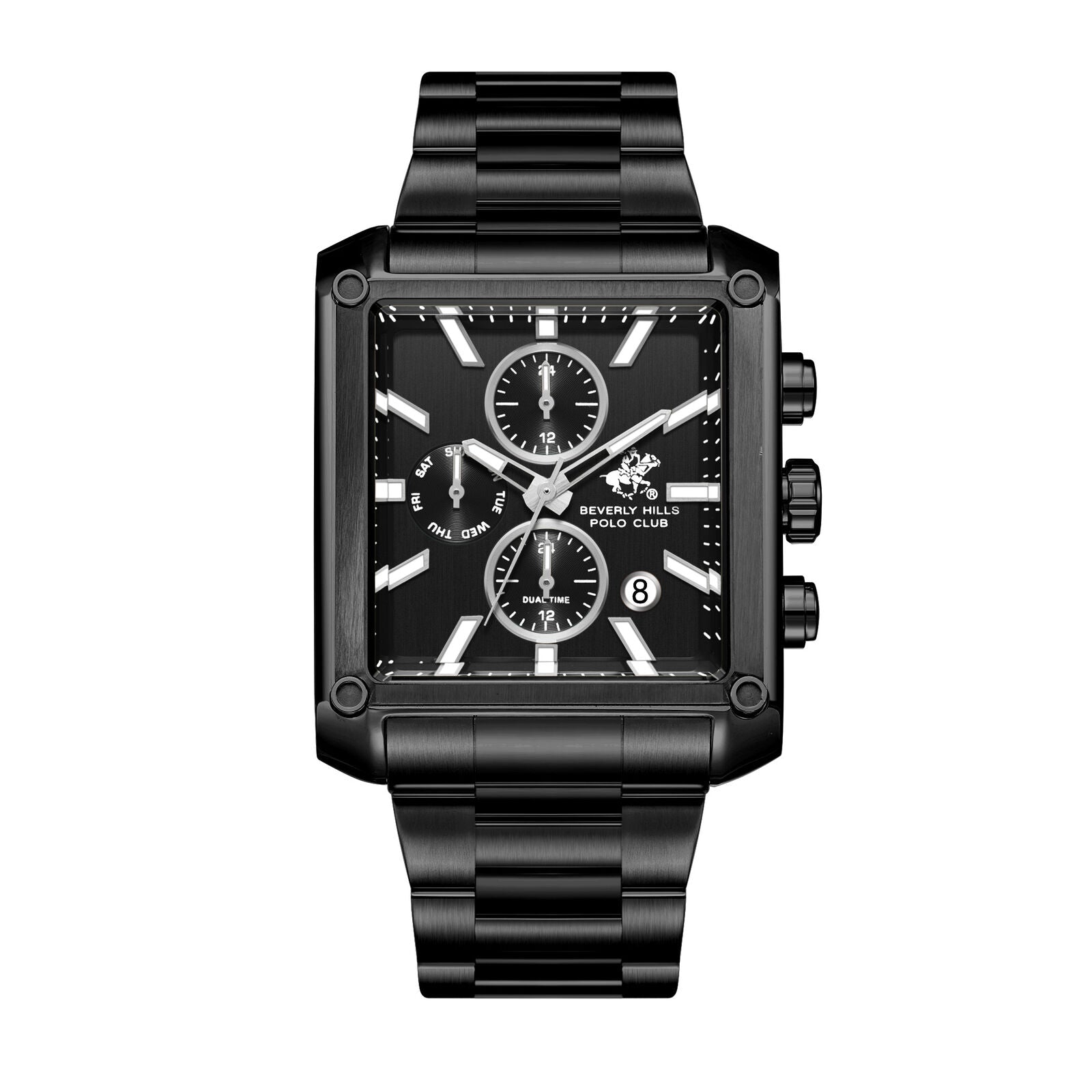 Beverly Hills Polo Club Black Men's Watch BP3868X.650 BP3868X.650 - Image 1