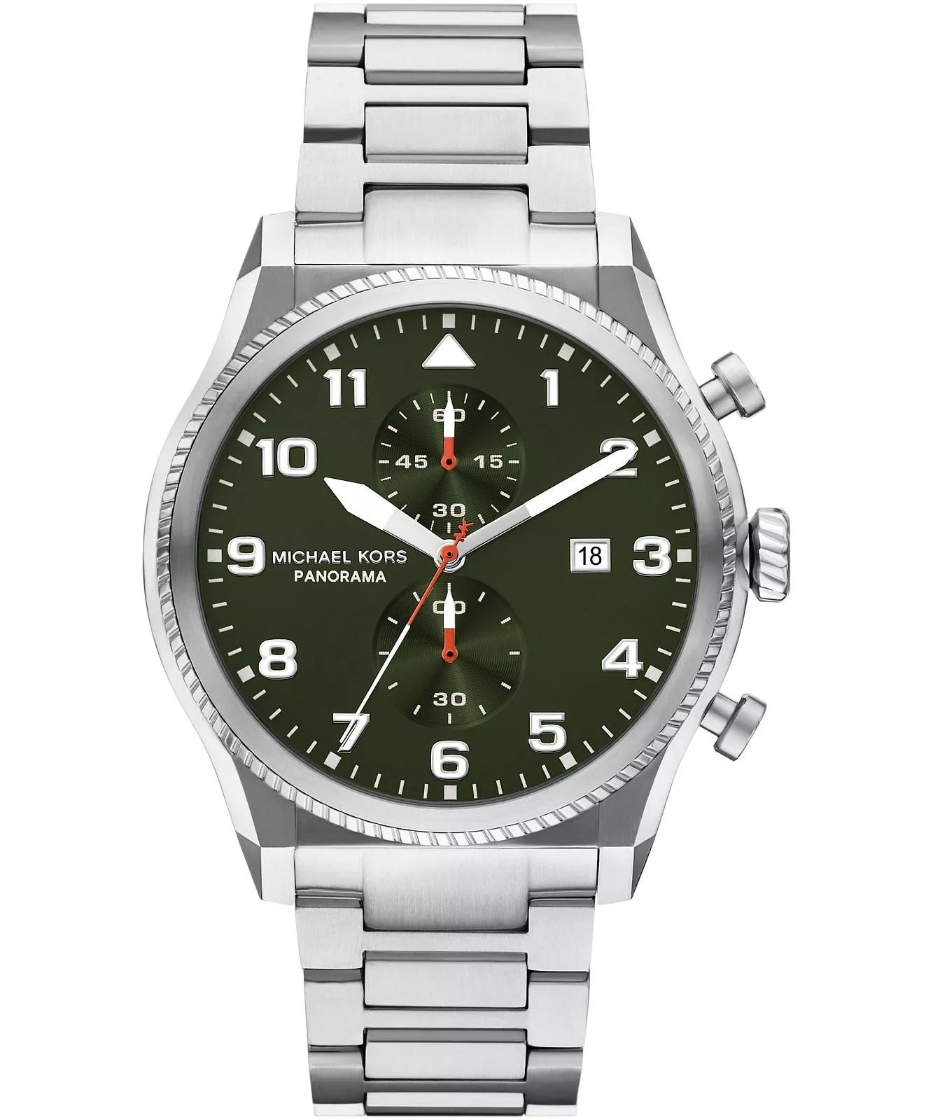 Michael Kors Chronograph Green Dial Men's Watch MK9196