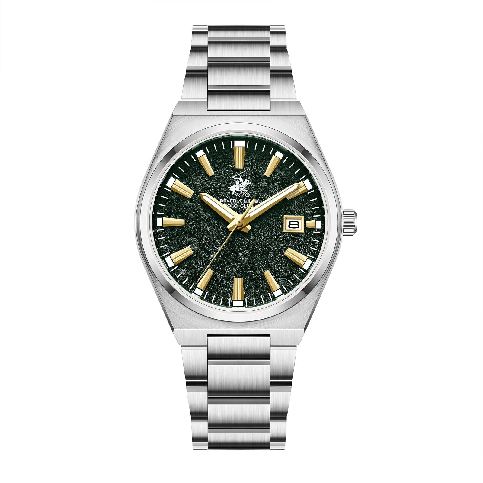 Beverly Hills Polo Club Silver Men's Watch BP3851X.370